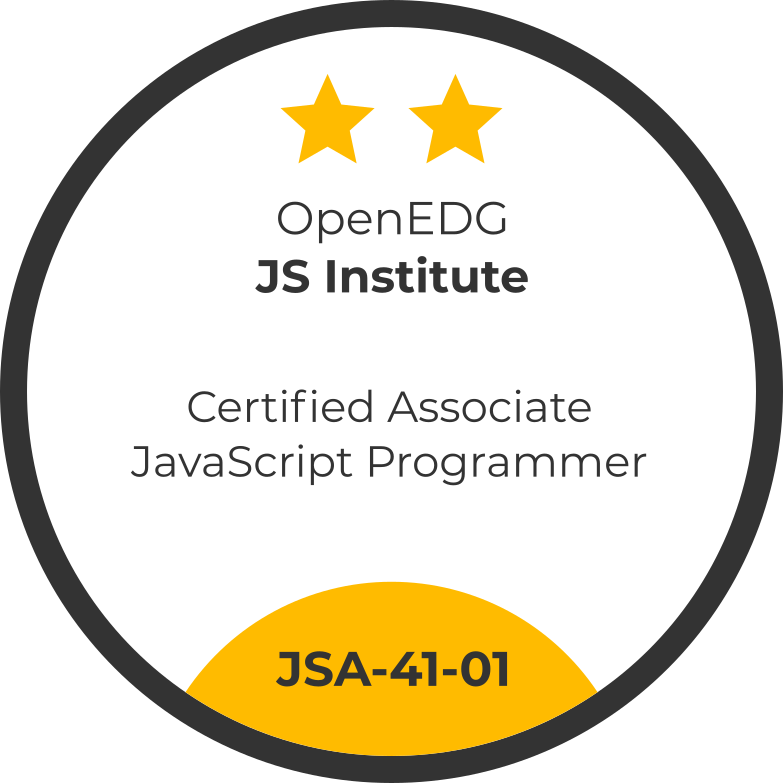 JSA – Certified-Associate-JavaScript-Programmer-logo