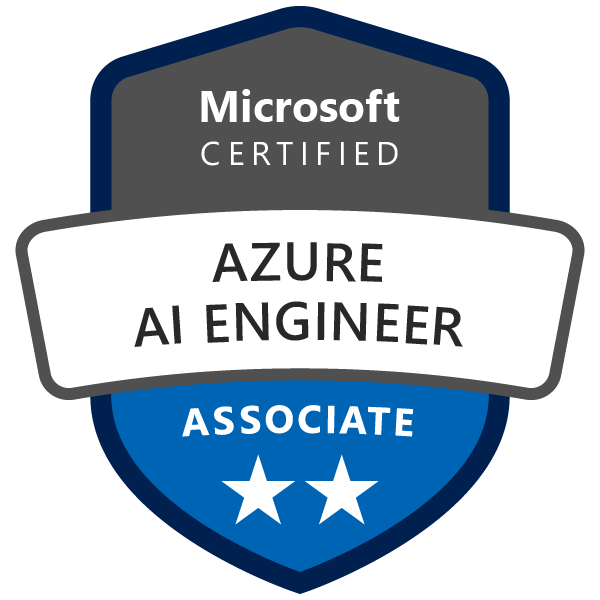 Azure AI Engineer Associate logo