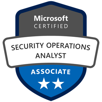Microsoft Certified: Security Operations Analyst Associate logo