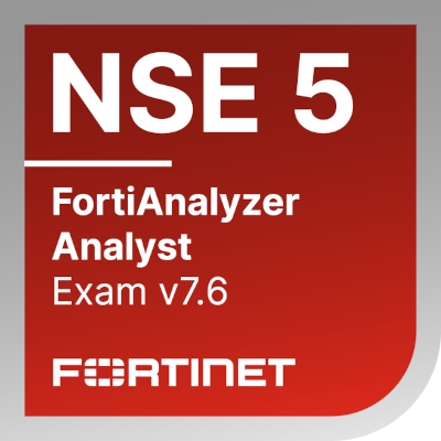 Fortinet NSE 5 – FortiAnalyzer Analyst logo