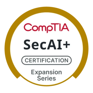 CompTIA SecAI+ certification logo